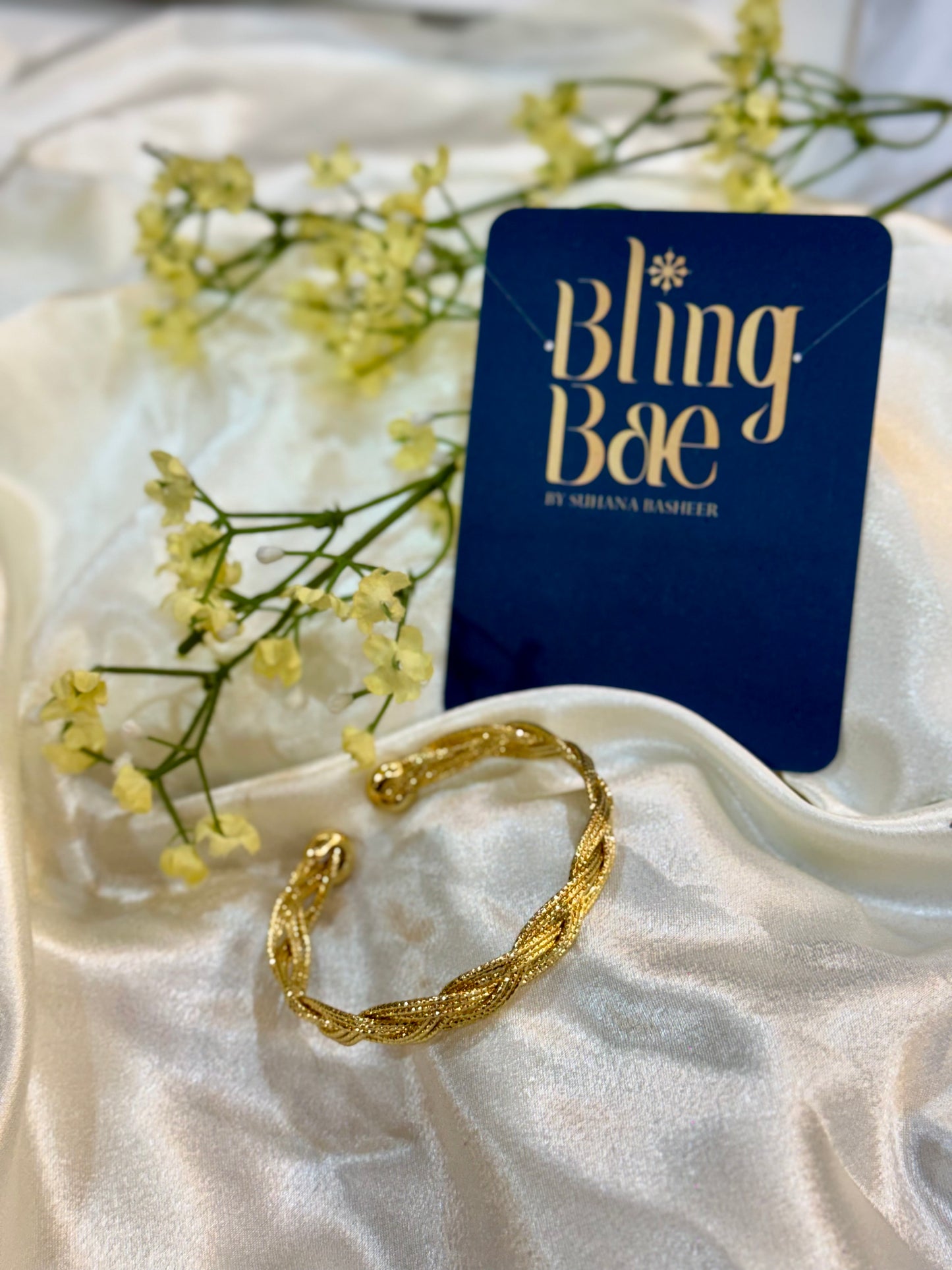 Braided Knot Cuff Bracelet