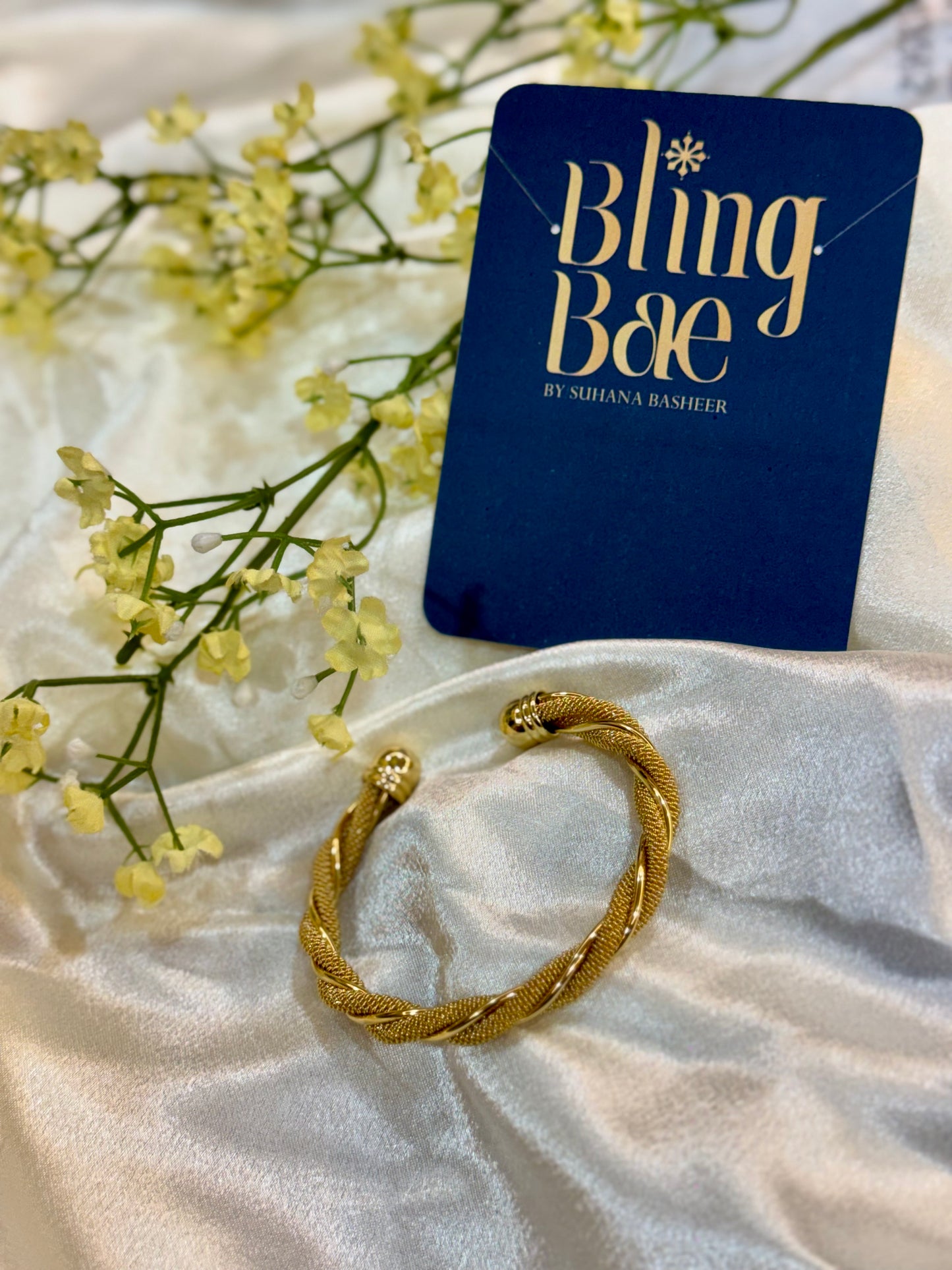 Golden Helix Bangle