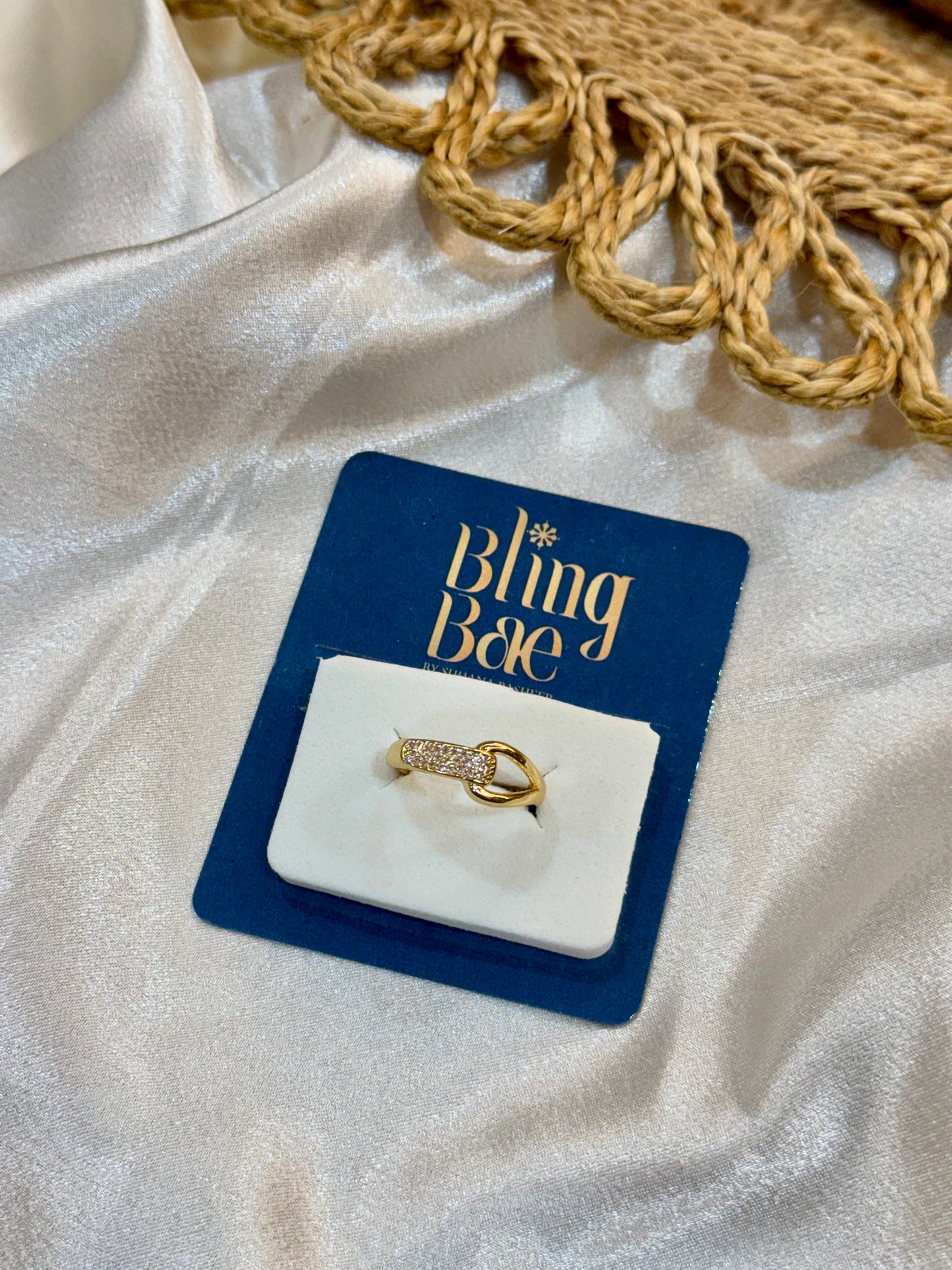 The Golden Embrace Ring