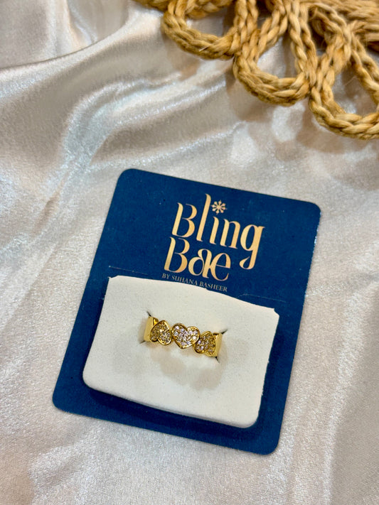 Heart Band Ring