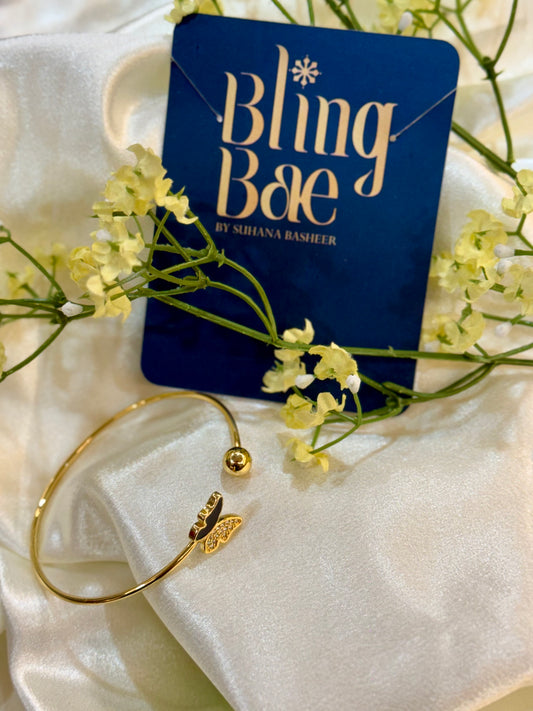 Butterfly Open Bangle