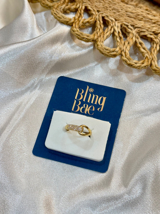 The Golden Embrace Ring