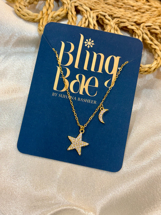 Celestial Duo Necklace