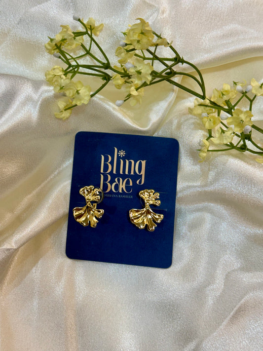 Ginkgo Leaf Earrings