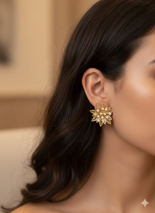 Aura Flower Studs