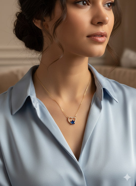 Starlight Heart Necklace