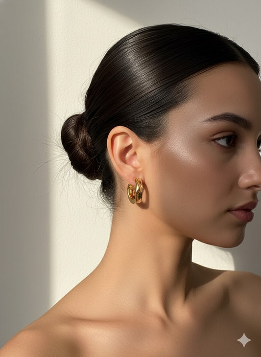 Hoop earrings