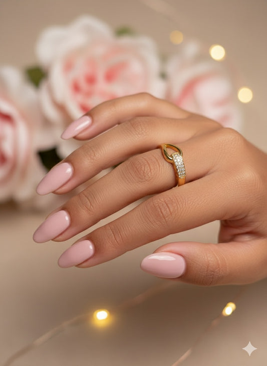 The Golden Embrace Ring